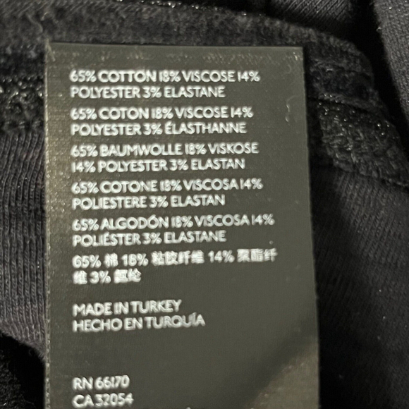 Free People Black Camden Ribbed Stretch Mini Skirt Size XS NWT - Picture 6 of 6